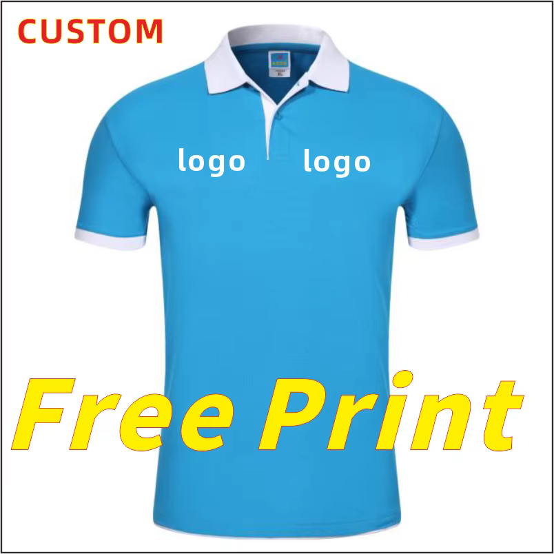 Polo shirt impression personnalisée logo été