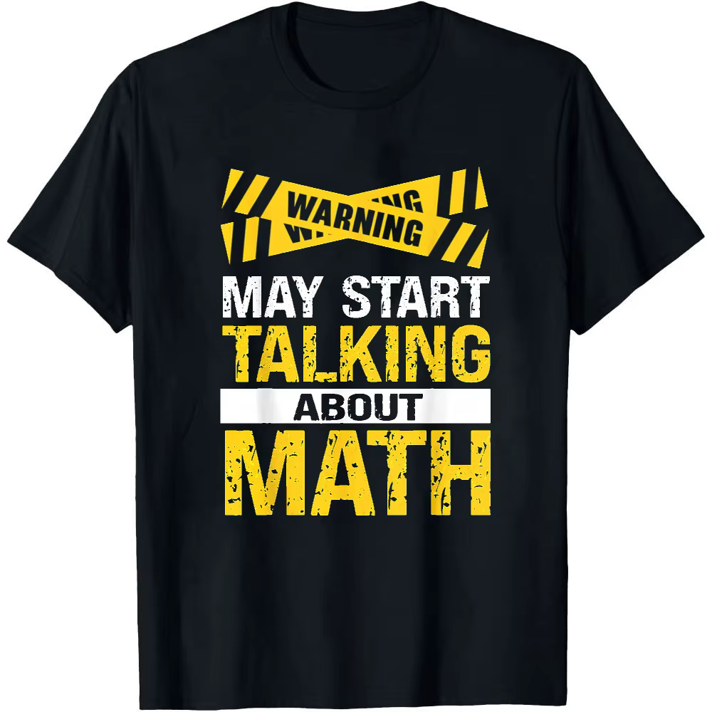 T-shirt graphique pour les amateurs de mathématiques