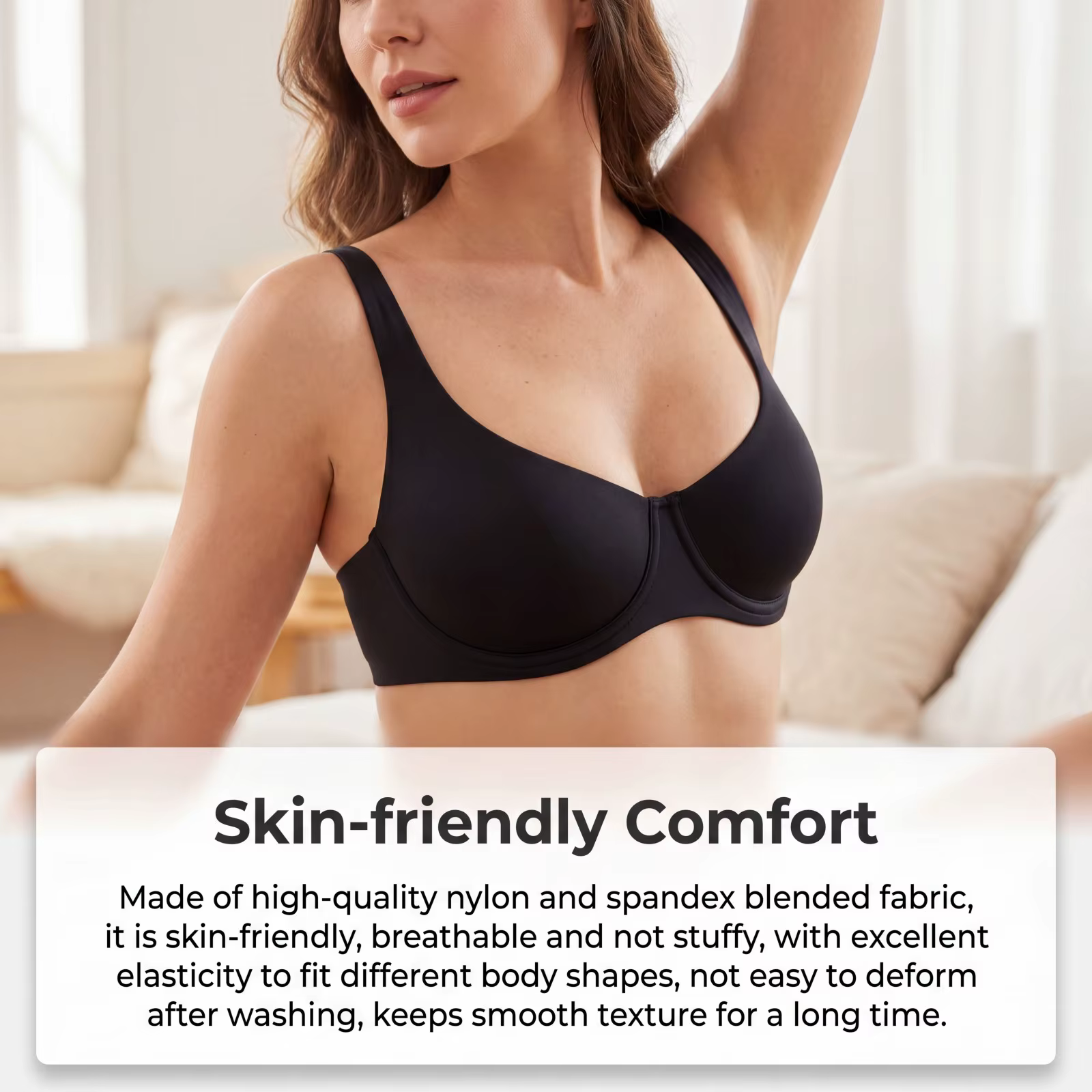 Soutien-gorge T-shirt pour femme