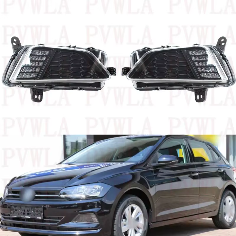 Feux de jour LED DRL pour pare-chocs avant, feu antibrouillard, VW POLO URA arrière 2018 2019 2020 2021 2022, 2G09416Également B 2G0941662B