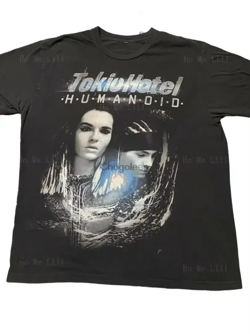 Tokio Hotel Humanoïde Dames Top T-Shirt Hommes Grand 2023 Manches Courtes Personnalisé
