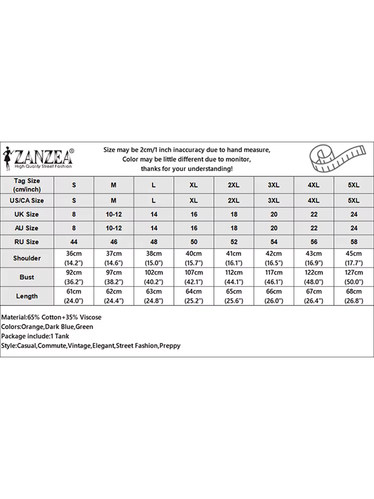 ZANZEA femmes points débardeurs 2024 été sans manches Camis Blouse mode coréenne col rond chemise décontracté ample col