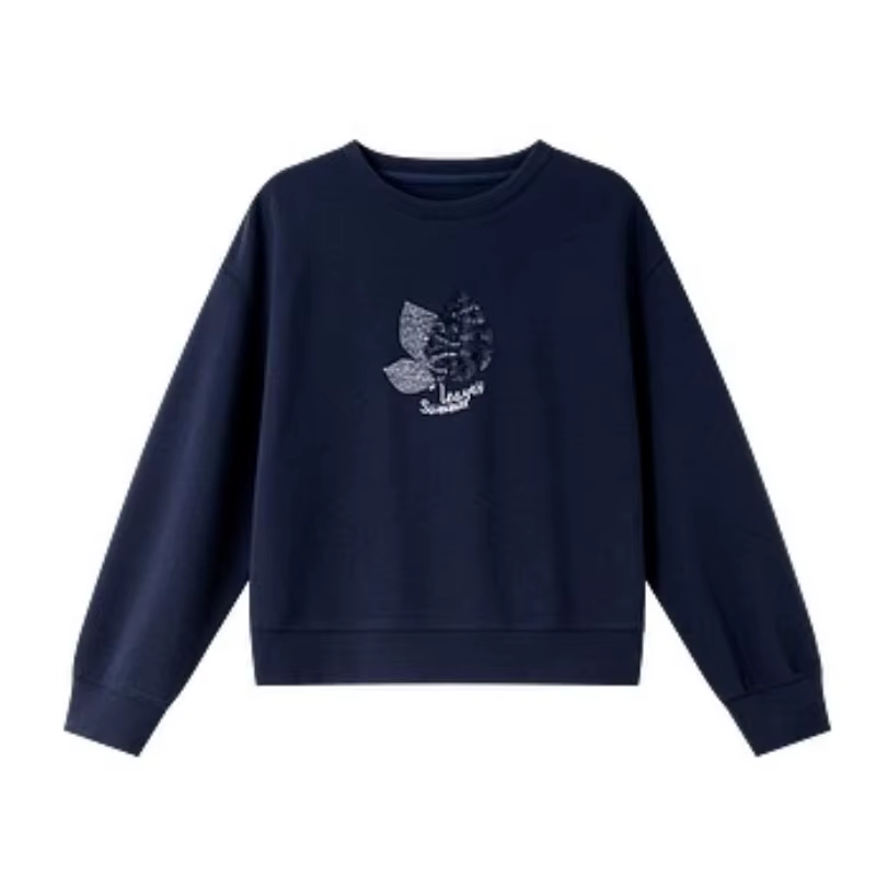 Sweat-shirt pour femme VIMLY bleu marine