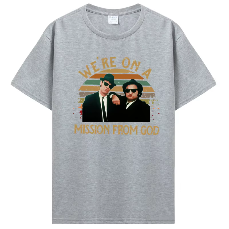 Chemise de film The Blues Brothers pour hommes et femmes