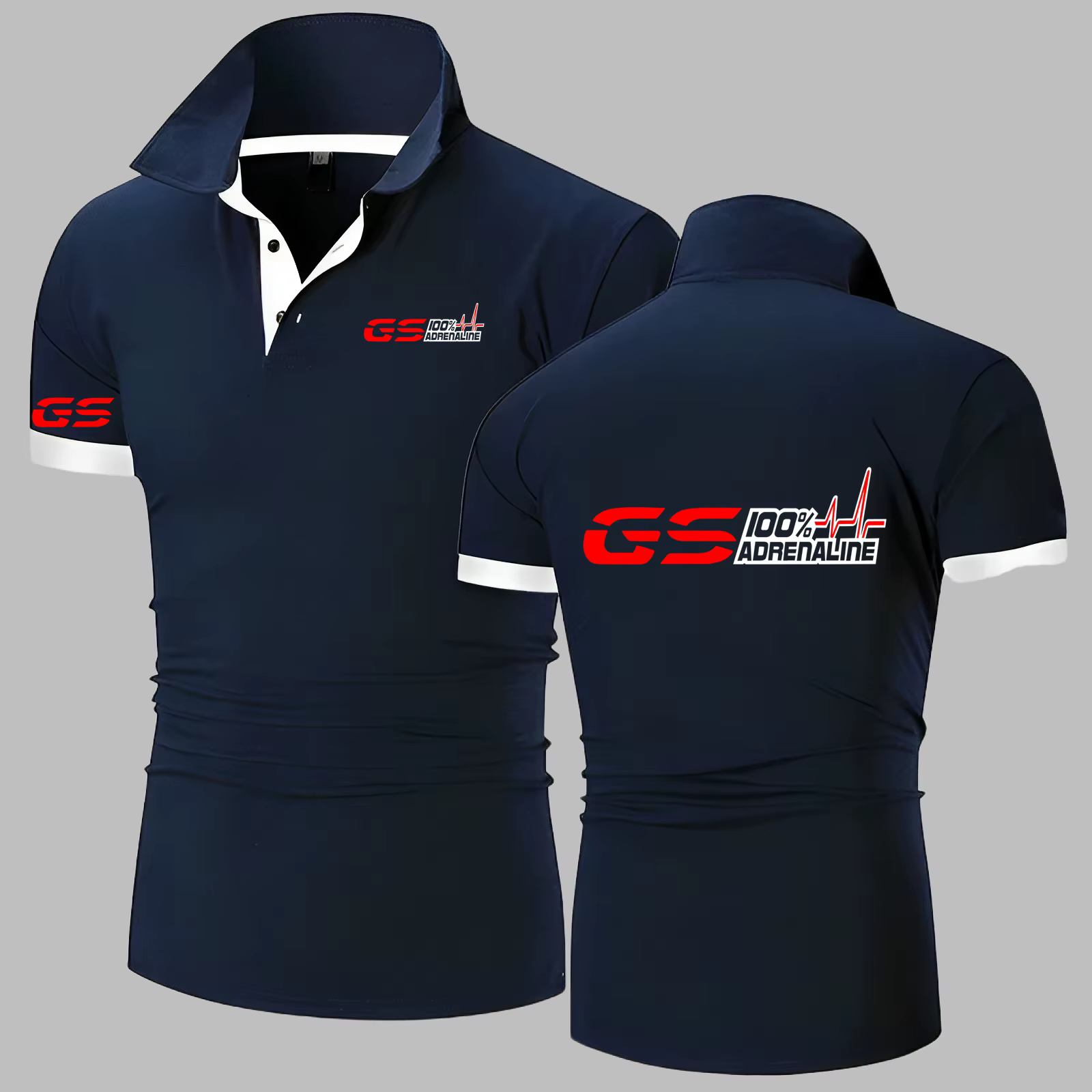 GS 100% Adrenaline Motorrad Biker Fan moto POLO chemises de Golf GS1200 F1 M3 M4 M5 M6 X5 X6 Polos