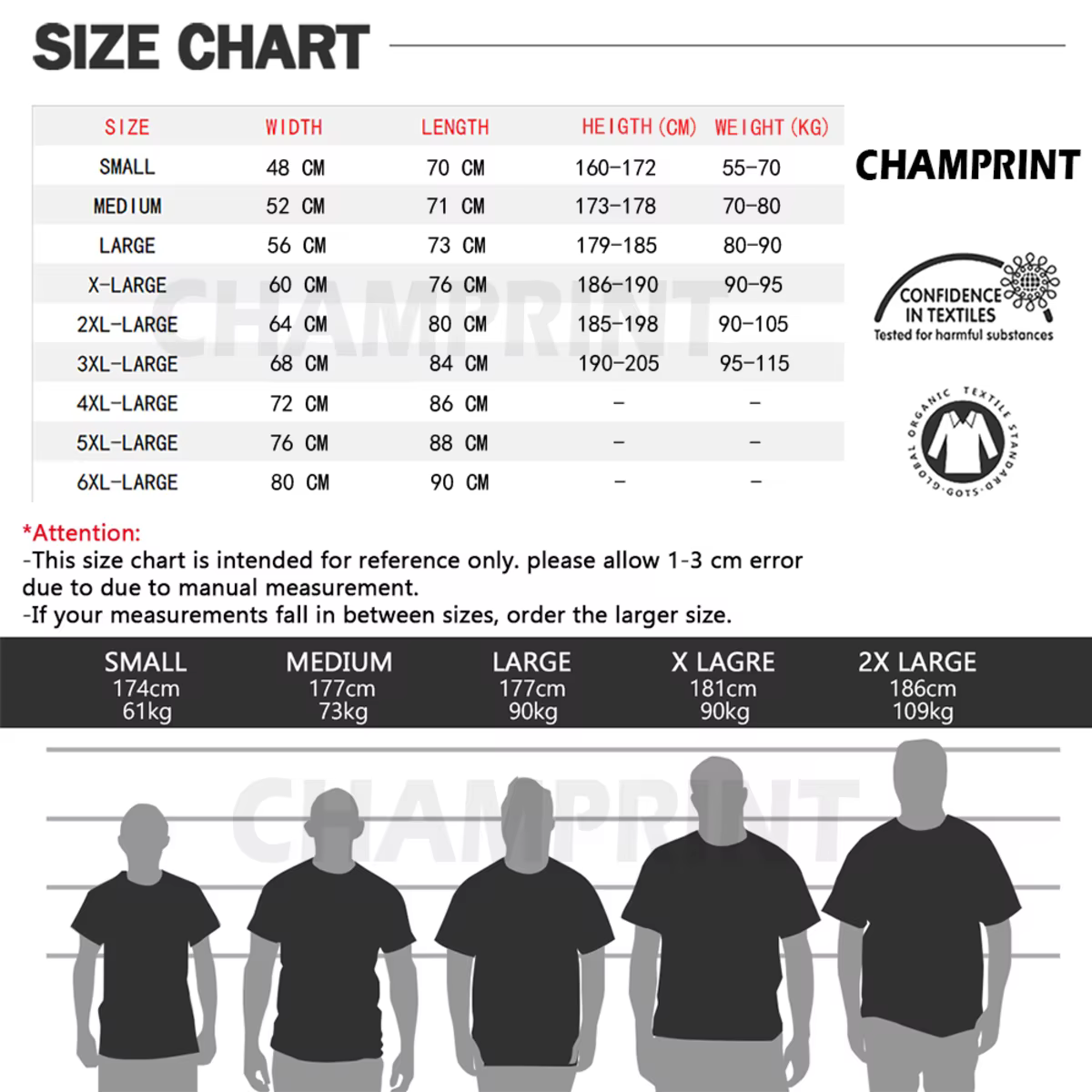 T-shirt à col rond pour homme Lumalee