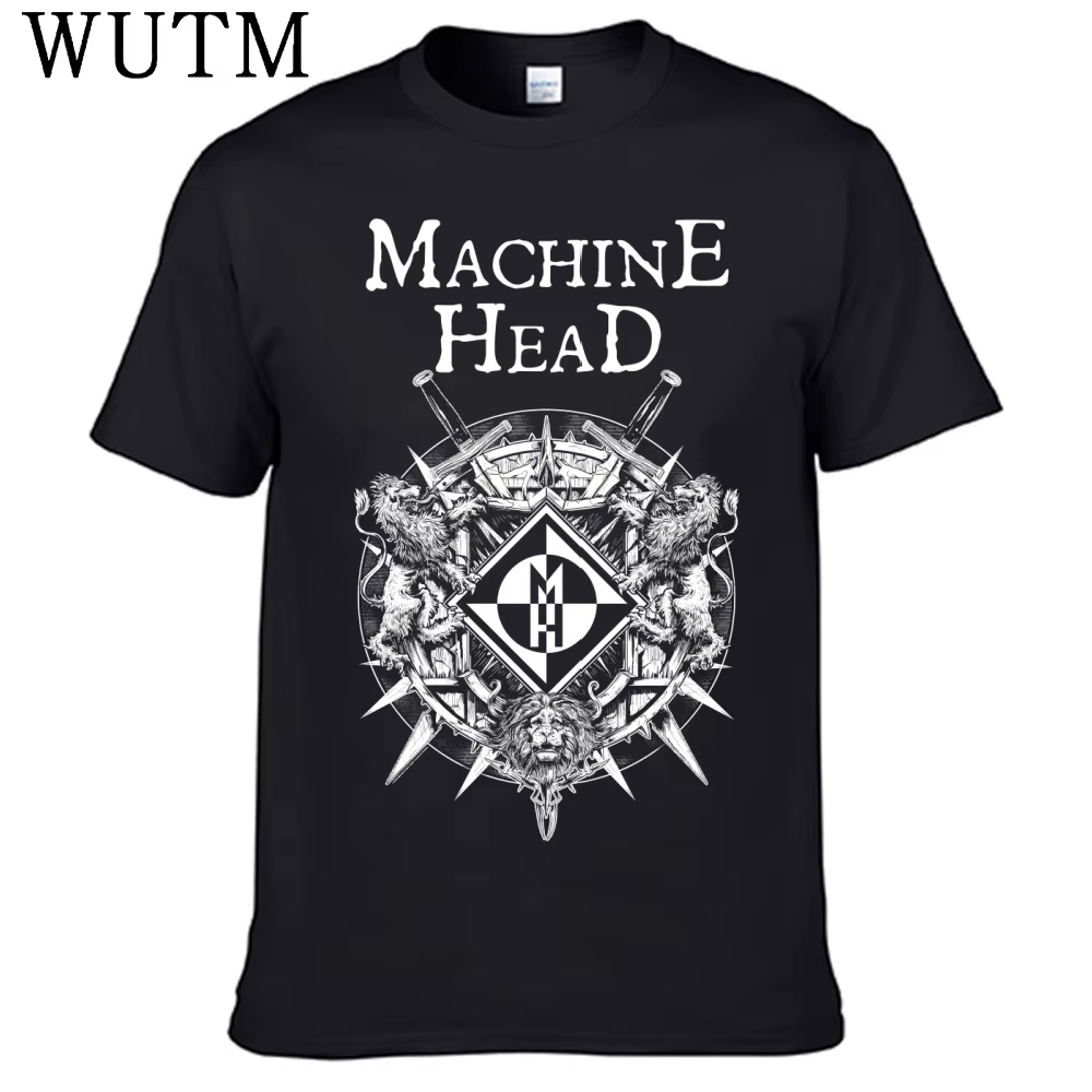 T-shirt tête de Machine 100% coton pour hommes
