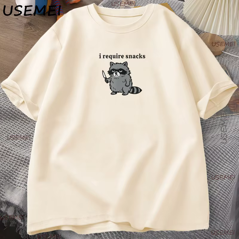 Je rechercher des collations T-Shirt drôle raton laveur hommes femmes