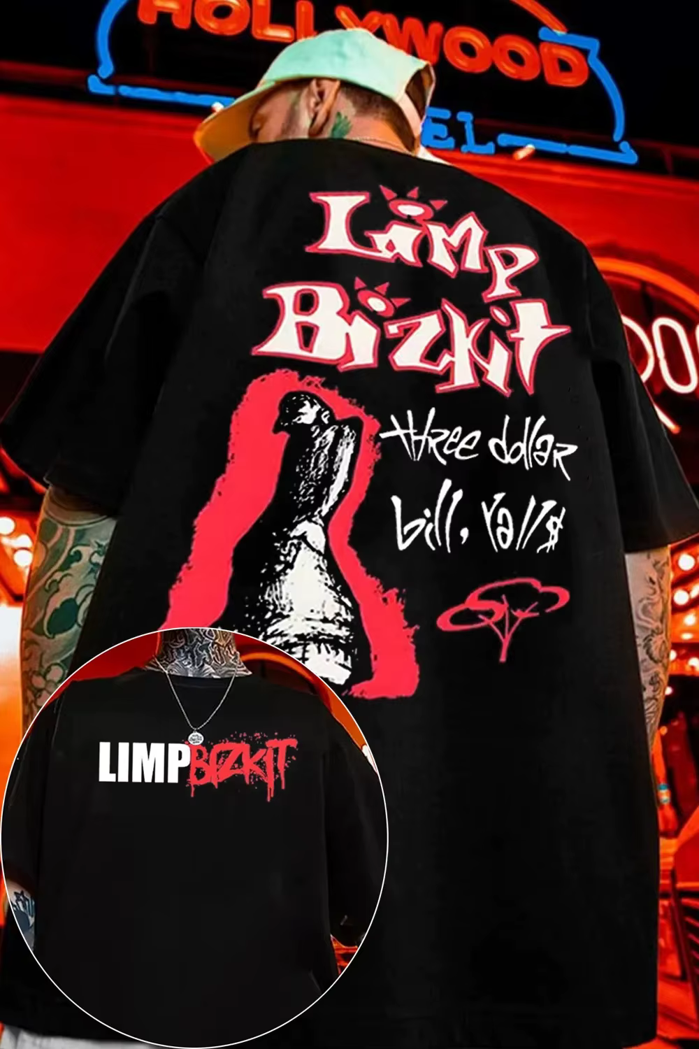 Limp Bizkit Rock Band T-shirt graphique pour hommes et femmes