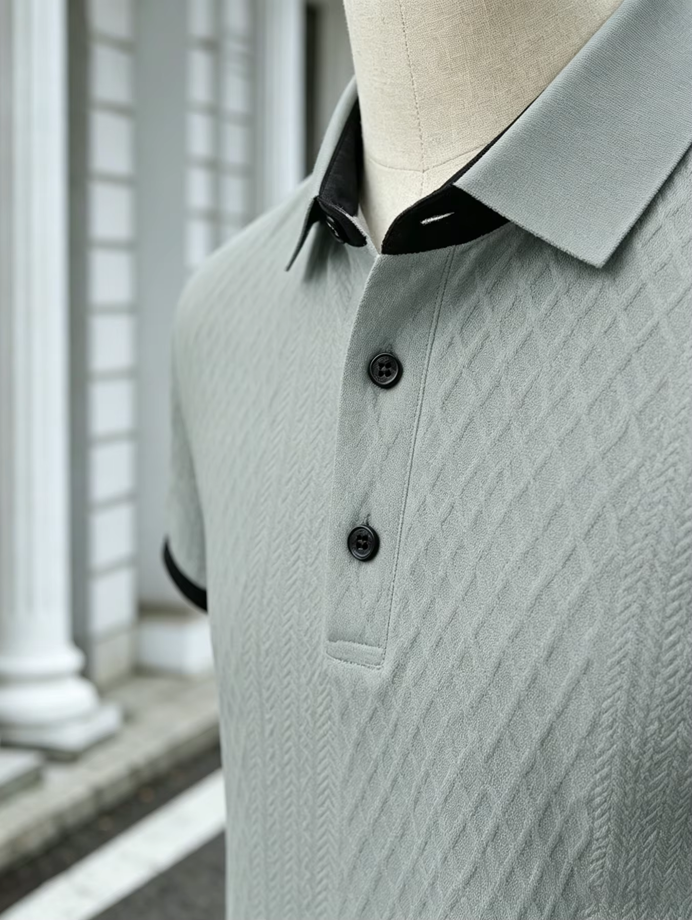 Chemises polo pour hommes au style décontracté chic