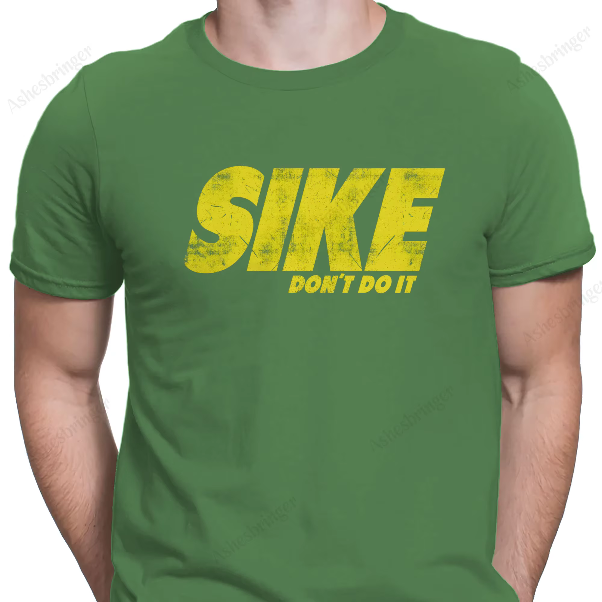 SIKE, DON'T DO IT T-Shirt DRÔLE Journal d'un enfant Wimpy PREMIUM COTON Tee Street Style décontracté pour hommes et femmes