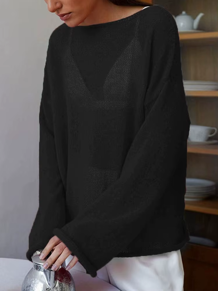 Pull tricoté pour femmes