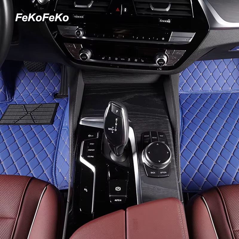 Tapis de sol de voiture personnalisés pour VW Polo Polo-Plus Polo-GTI, accessoire de Coche