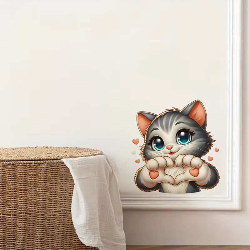 Autocollant d'animaux mignons