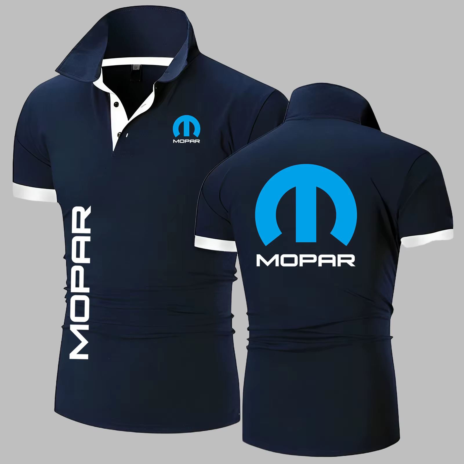 Mopars hommes Polo chemise à manches courtes