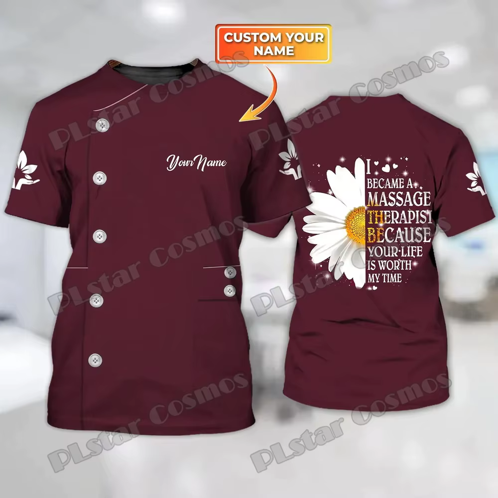 T-shirt unisexe personnalisé pour hommes