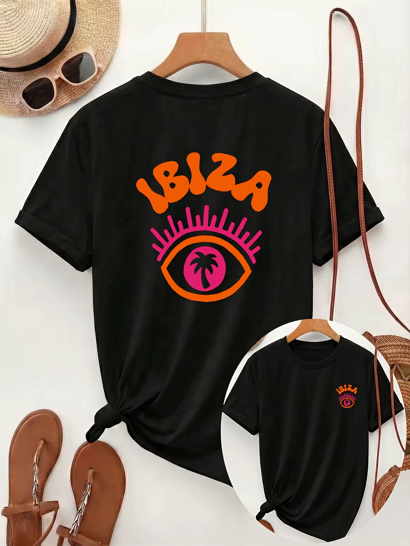 T-shirt Ibiza Evil Eye pour femme