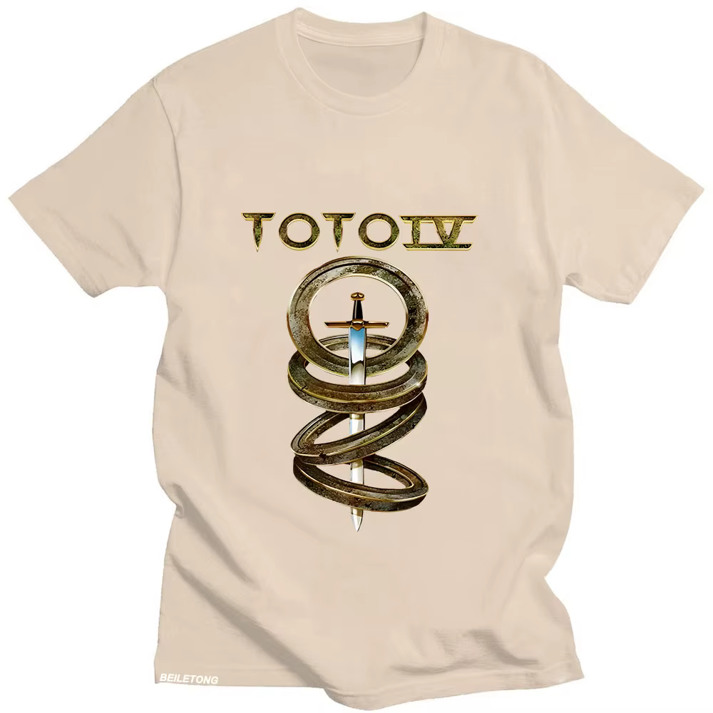 TOTO IV-T-shirt à Manches Courtes en Coton
