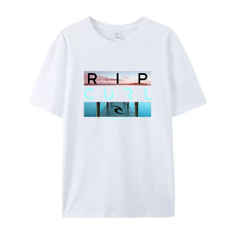 T-shirt Rip Livethe Search Beauty Curl pour hommes
