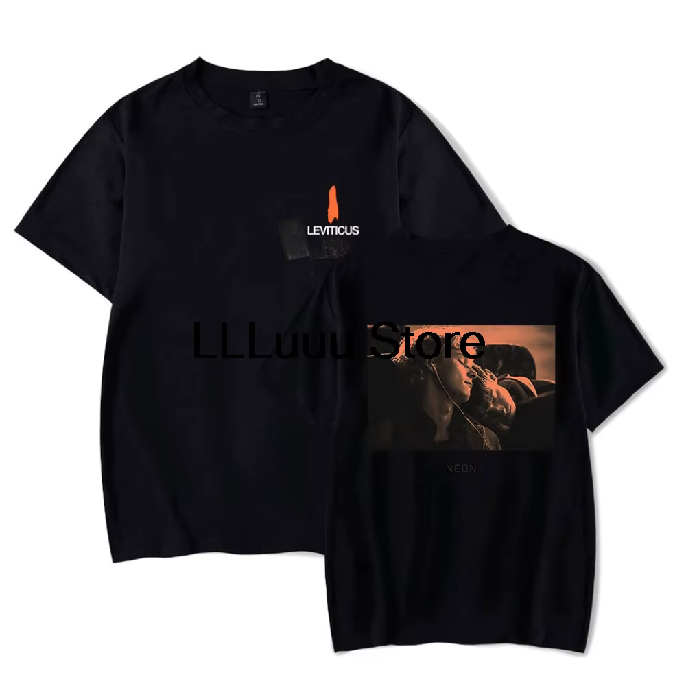T-shirt col ras du cou pour hommes et femmes, décontracté, à la mode, LEVITICUS LIGHT Merch, unisexe, nouvelle collection