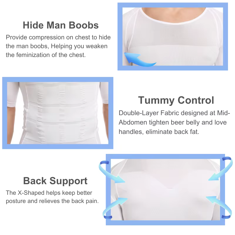 Chemise de compression pour hommes