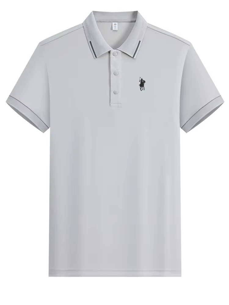 Polo brodé Paul pour homme