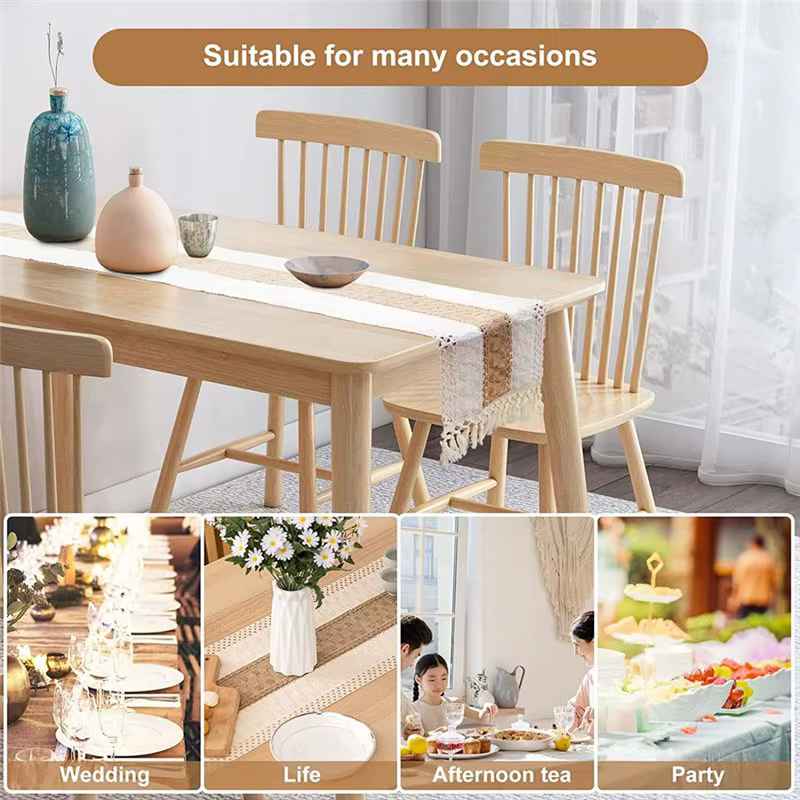TOP! Chemin de Table en macramé de 71 pouces de Long pour la décoration intérieure