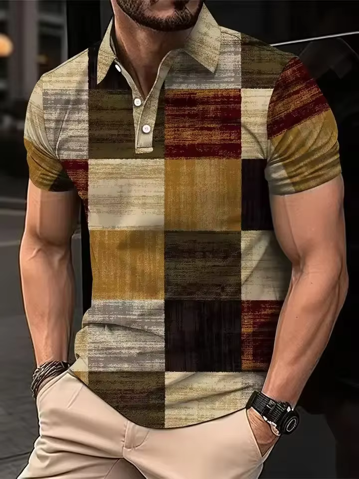 Polo à manches courtes pour homme