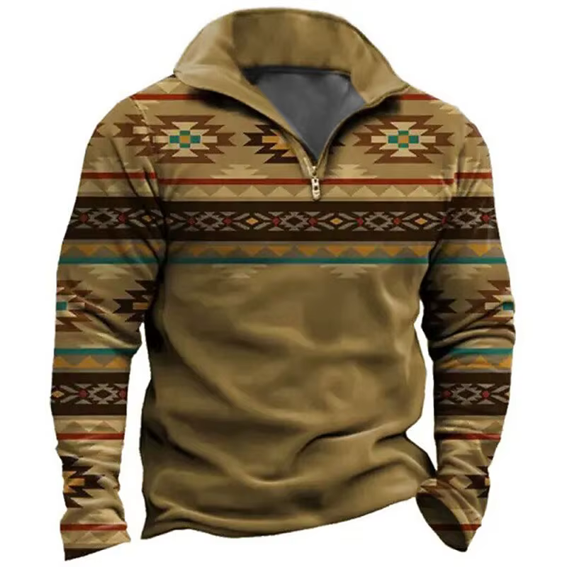 Sweat-shirt à manches longues pour hommes