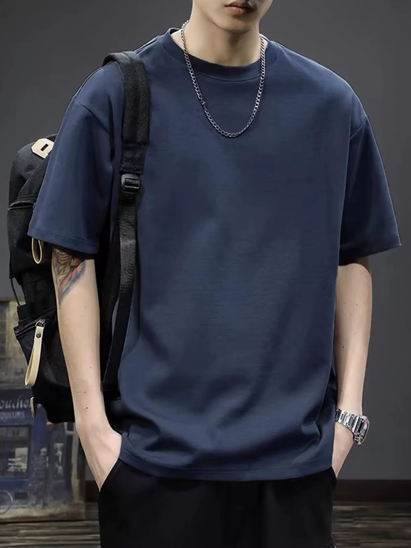 T-shirt 100% coton pour homme
