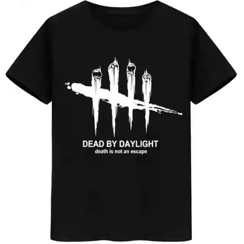 Death Time Game T-shirt en coton à manches courtes pour hommes et femmes