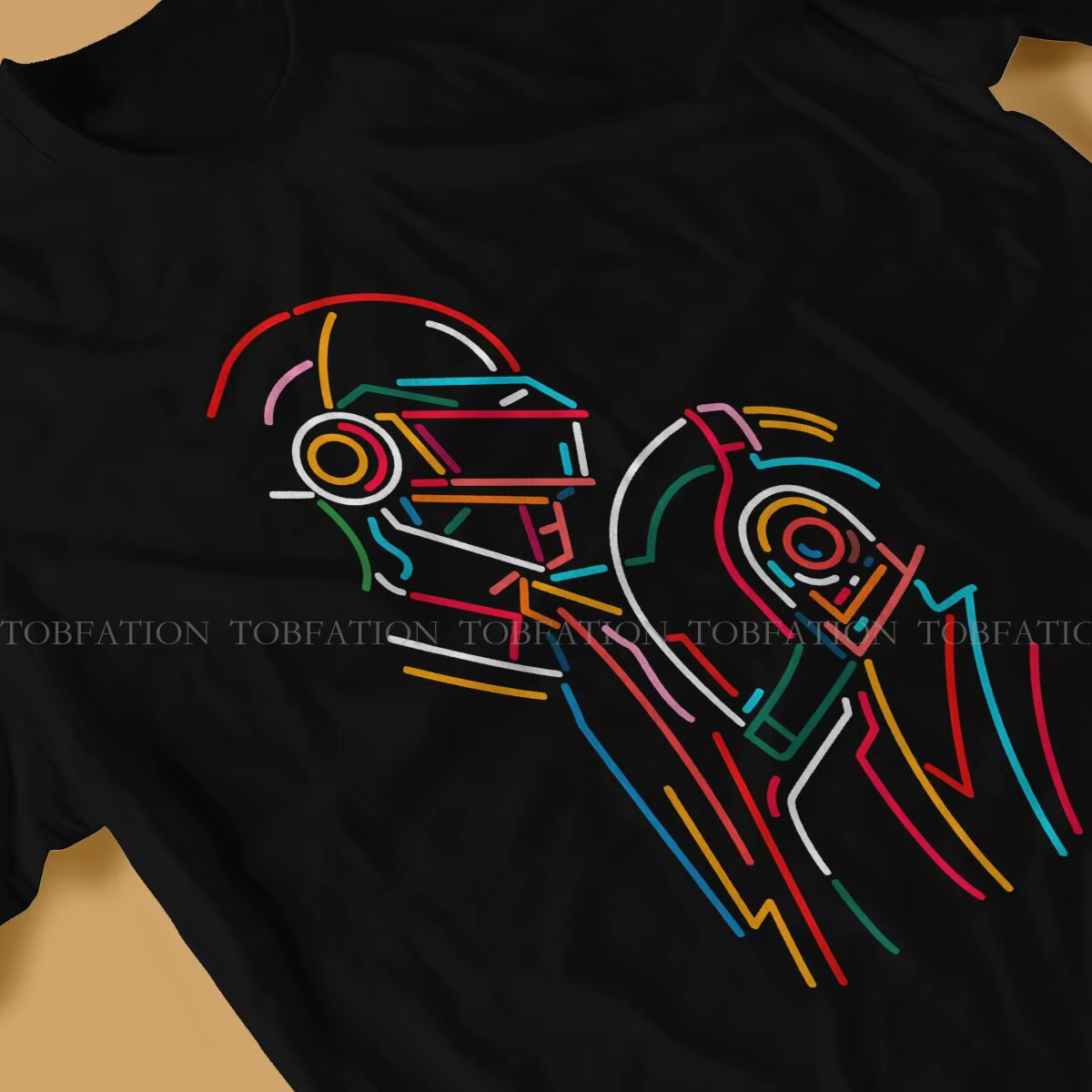Daft Punk t-shirt pour hommes