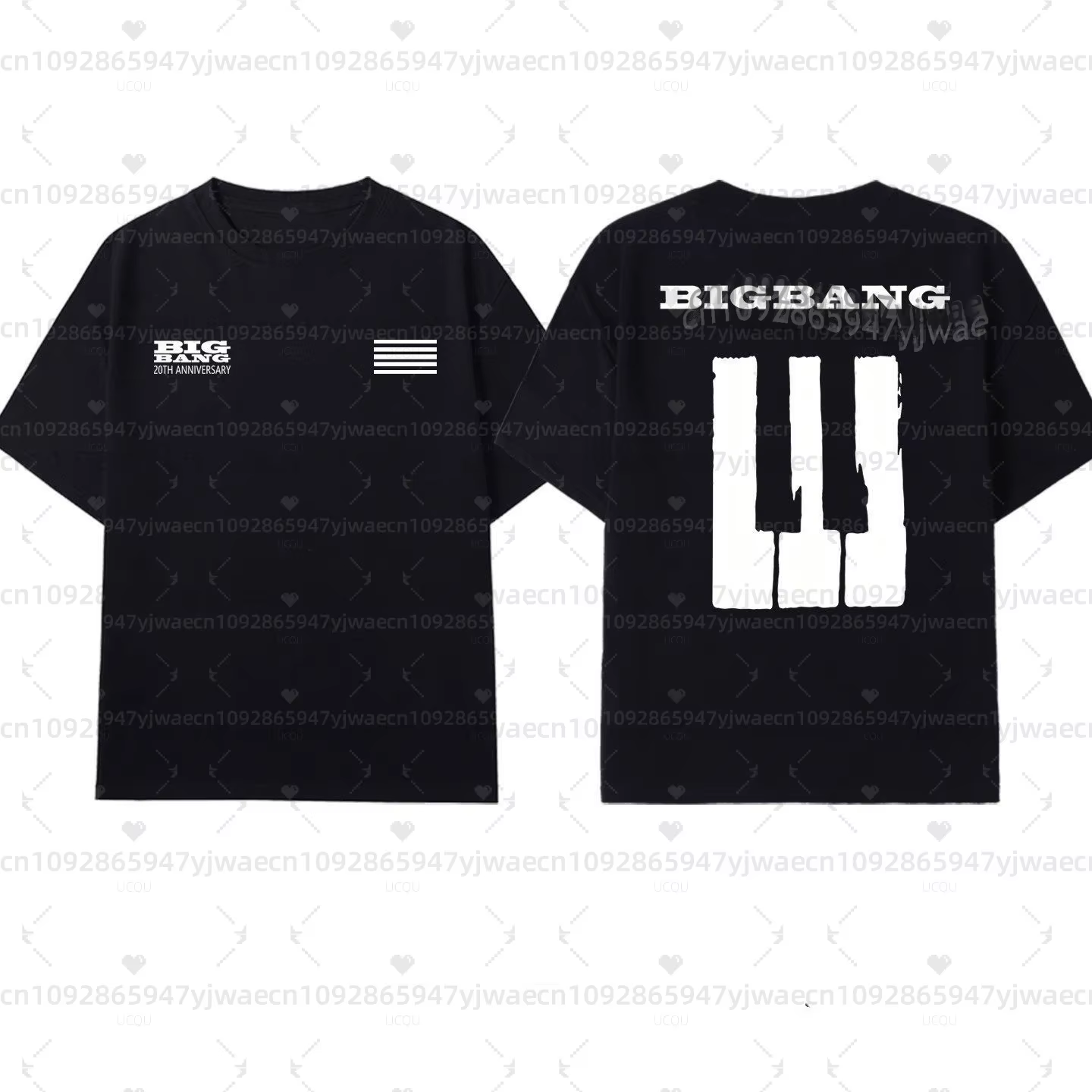 T-shirt du concert du 20e anniversaire des Bigbang