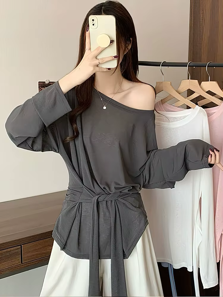 T-shirt à manches longues pour femmes