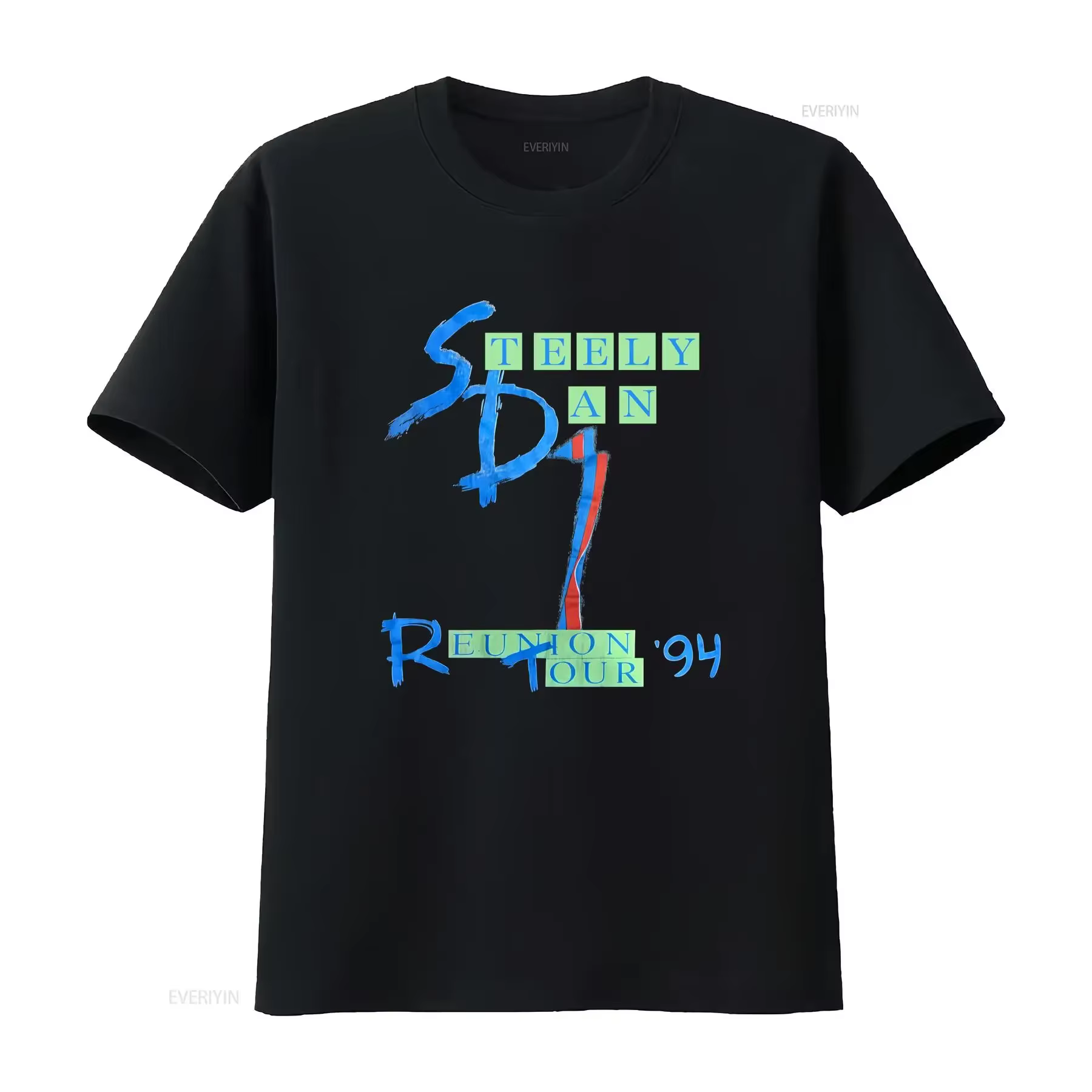 T-shirt de la tournée promotionnelle Steely Dan des années 90