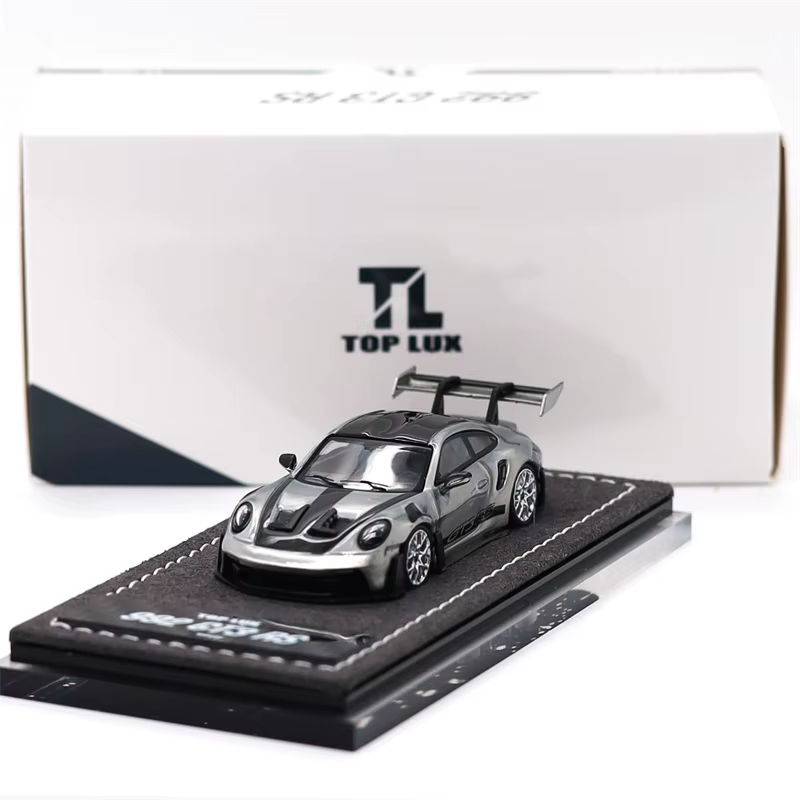 TOP LUX 1:64 GT3 RS Voiture miniature en métal blanc