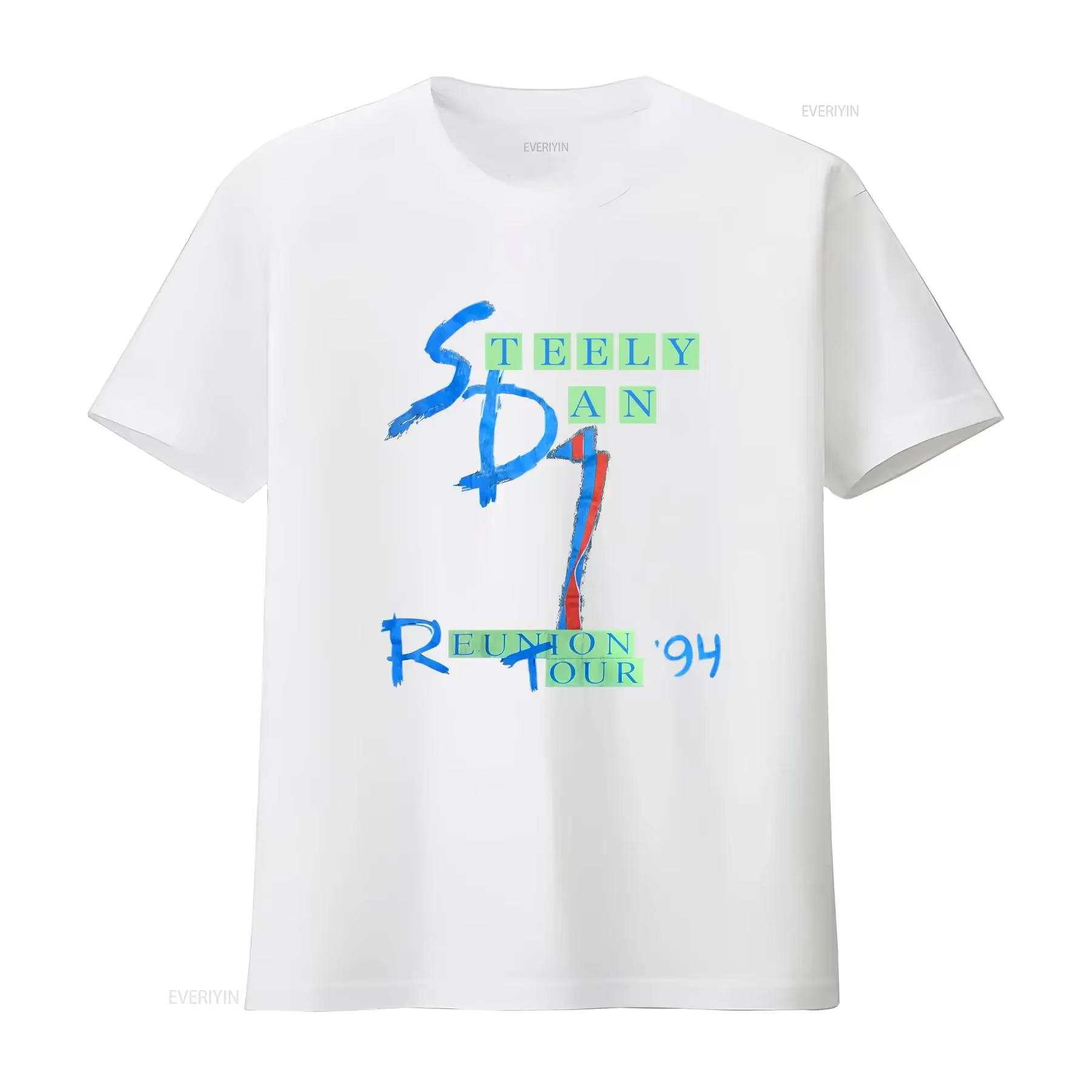 T-shirt de la tournée promotionnelle Steely Dan des années 90