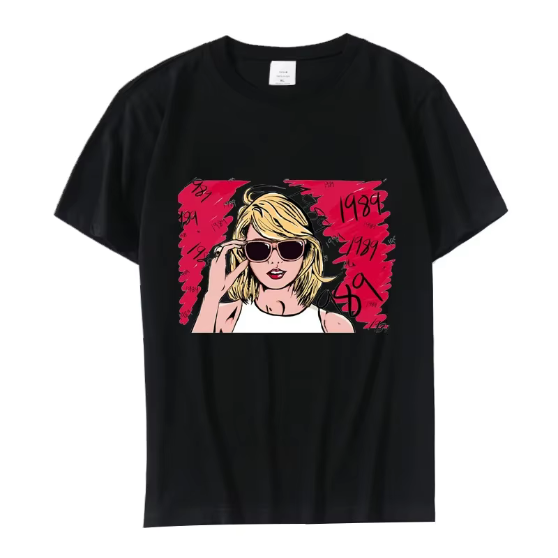 T-shirt Femme 1989 – Vêtements Féminins en Coton