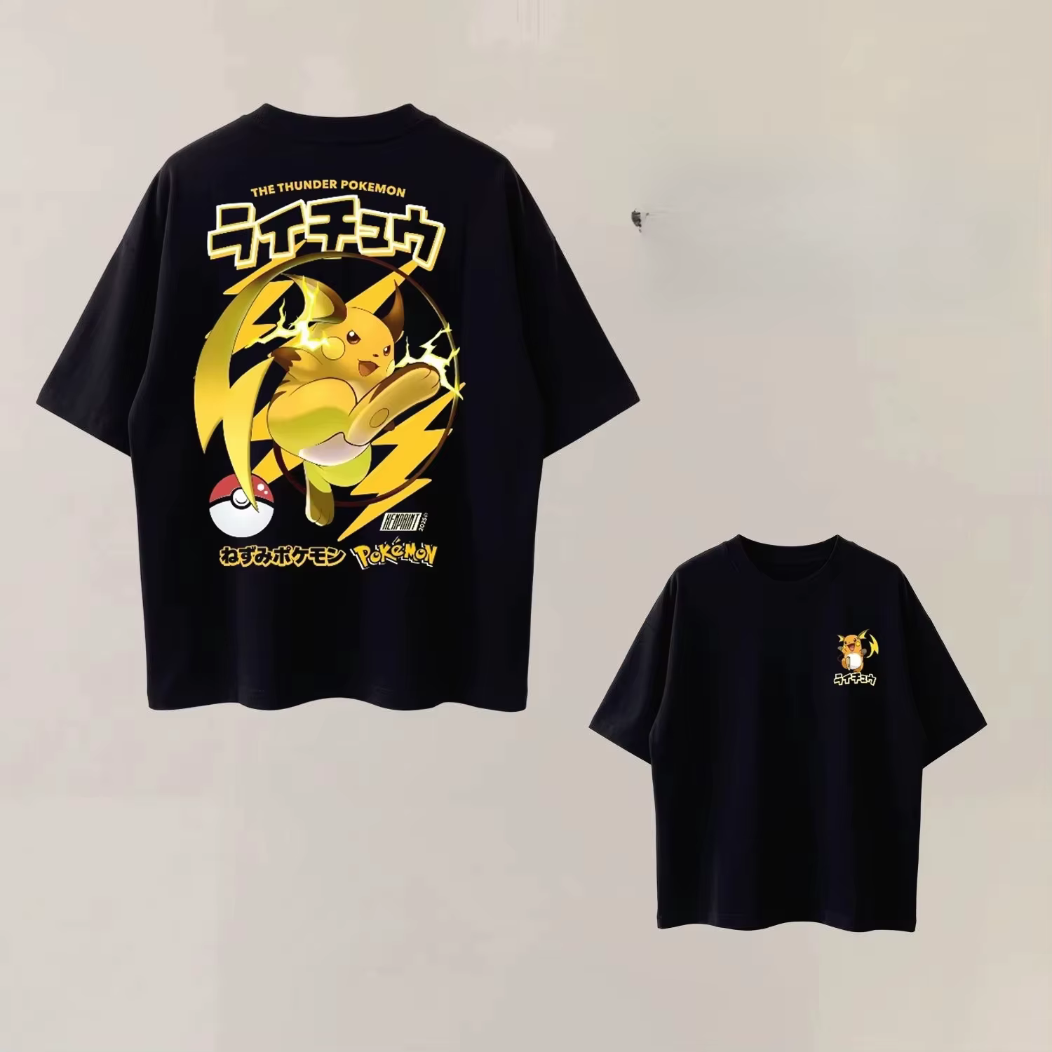 T-shirt graphique style japonais