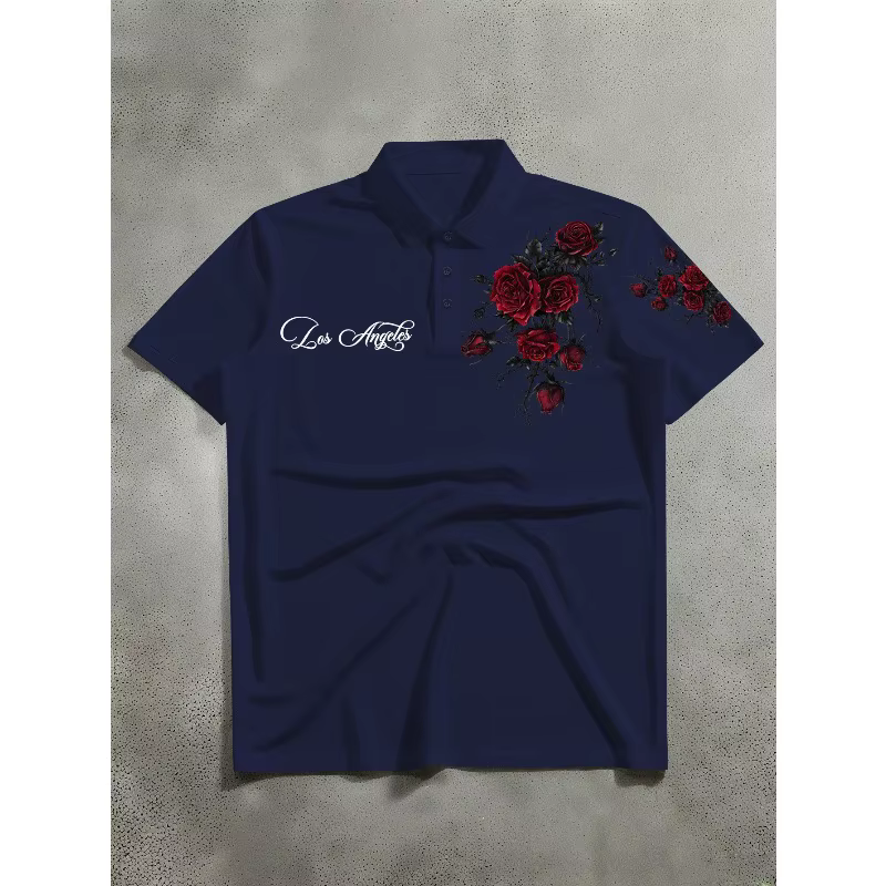 Nouveau polo à manches courtes pour homme