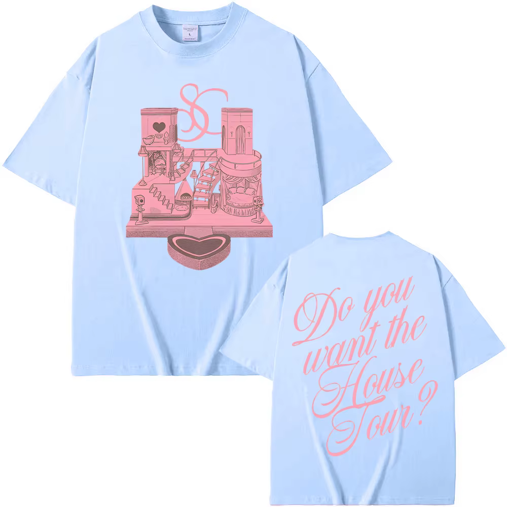 House Tour T-Shirt 2026 nouveau style Sabrina charpentier identique au site officiel haute qualité