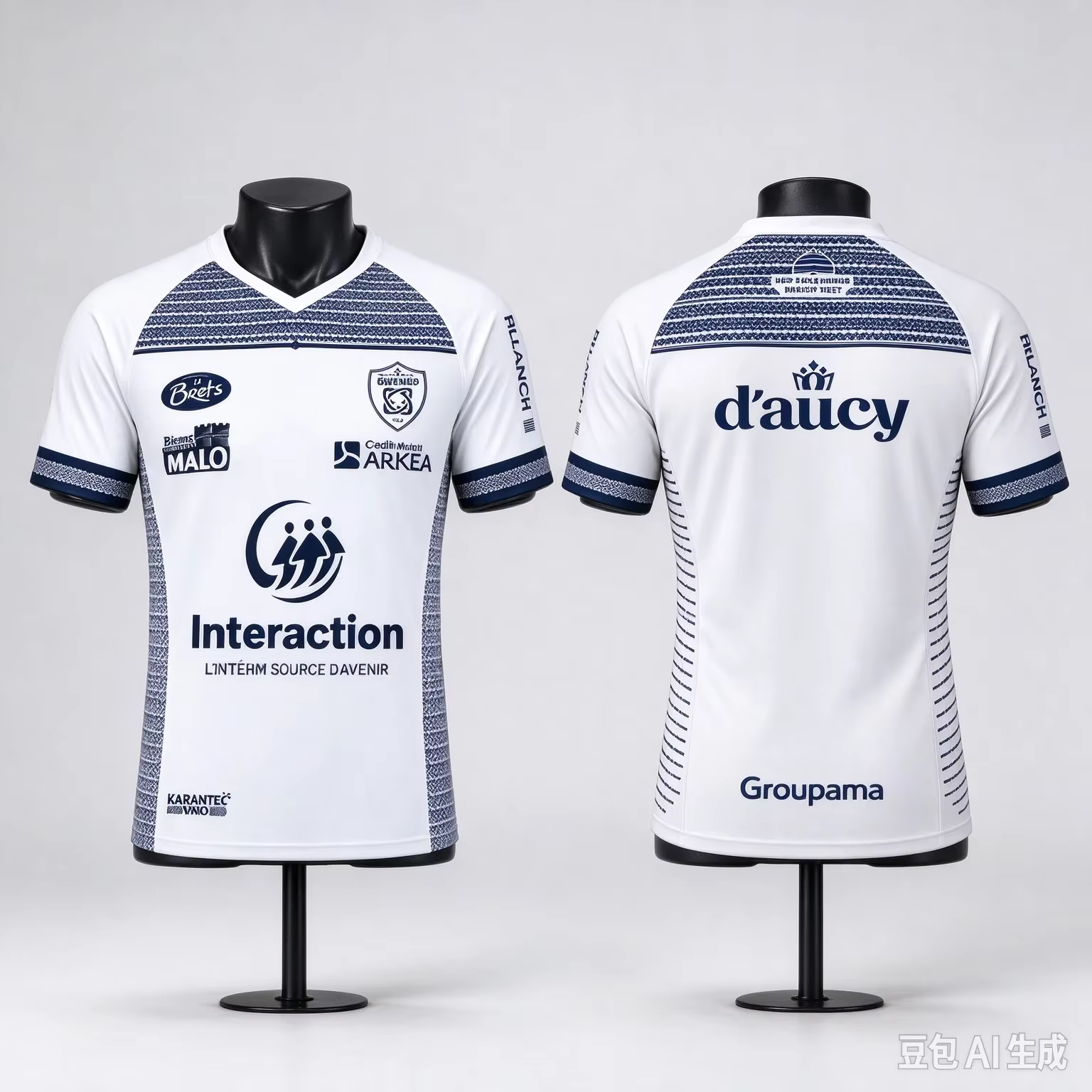 2026/27 Nouveau T-shirt respirant unisexe TOP 14 RC pour les fans de sports de plein air, maillot de rugby d'entraînement pour hommes, séchage rapide, match familial, domicile