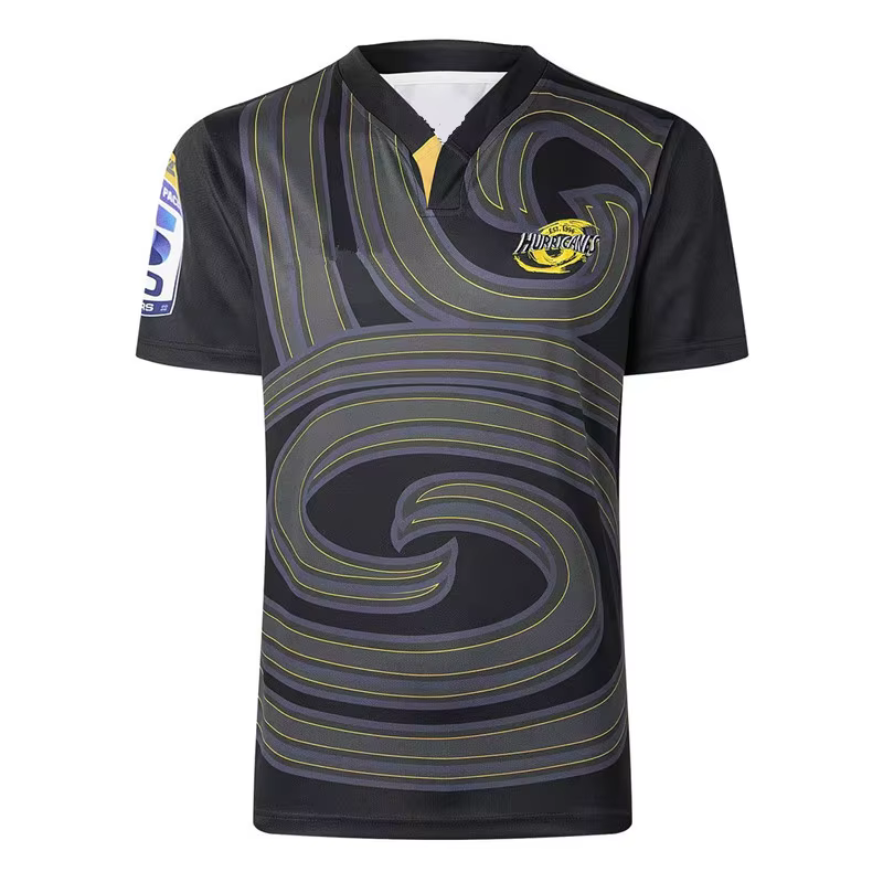 Maillot à capuche/singlet Super Rugby Hurricanes 2026 domicile/extérieur pour homme – Tailles S-7XL – Confortable, respirant, qualité supérieure !