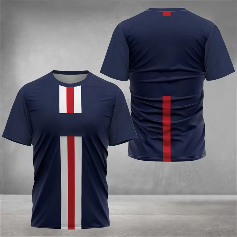 2025 nouveaux T-shirts de sport d'été pour hommes mode Streetwear