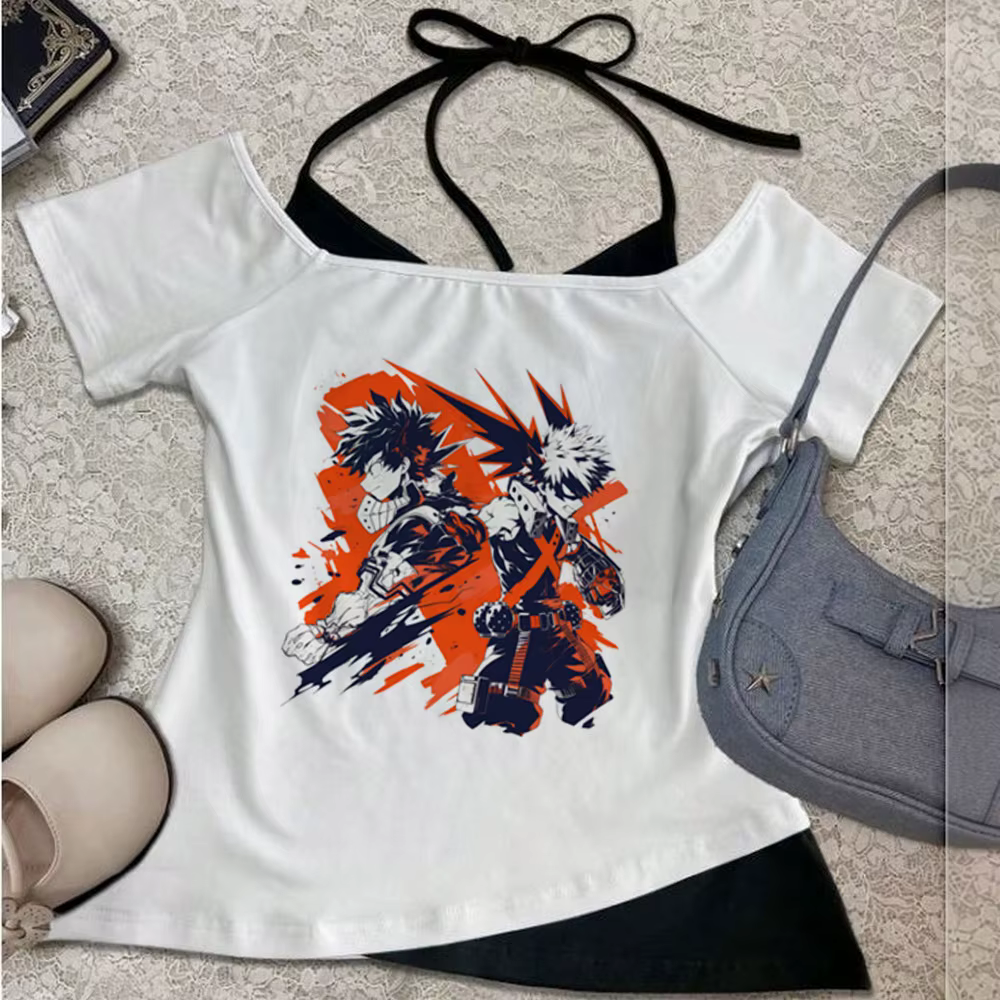 Crop top My Hero Academia pour fille
