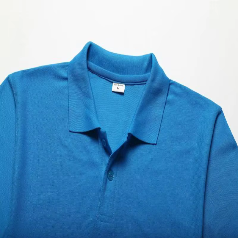 Polos multicolores pour hommes et femmes de couleur unie