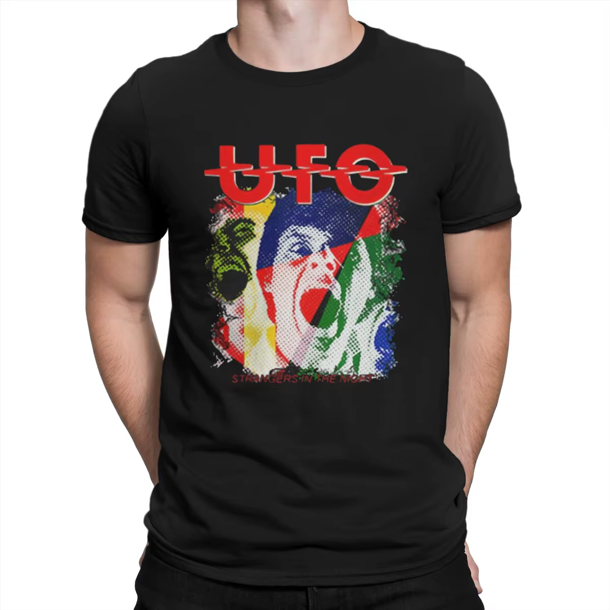 T-shirt manches courtes col rond homme