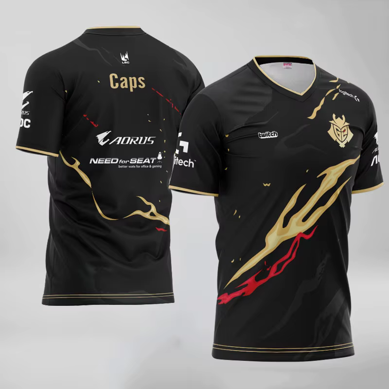Nouvel été G2 Esports T-shirt jeu LOL CSGO essentiels