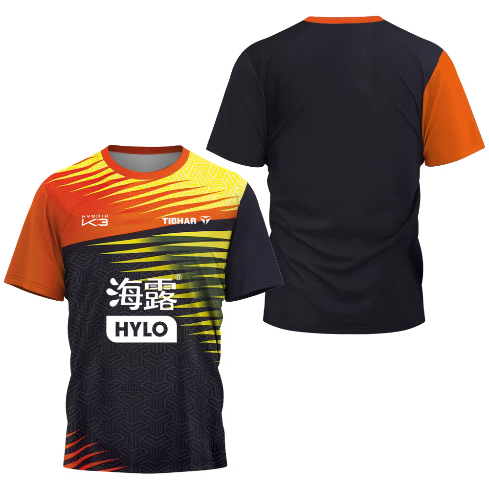 T-shirt de sport respirant à séchage rapide imprimé en 3D pour homme Felix Lebrun