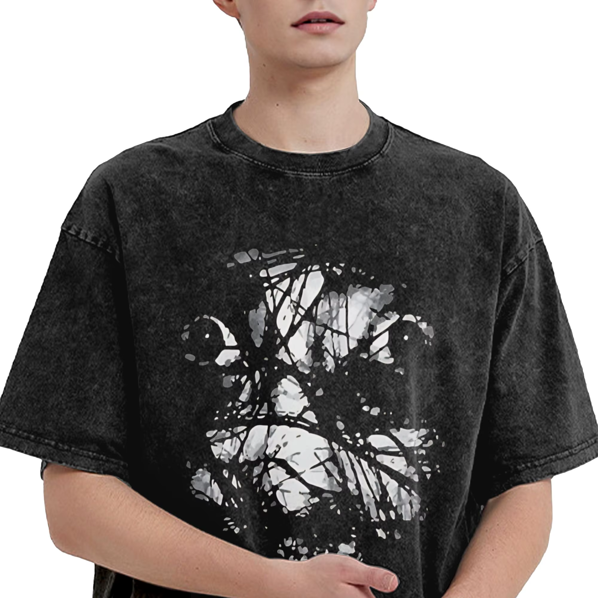 Ju-on The Grudge T-Shirt pour homme Vintage 100% coton